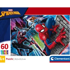 Clementoni Cartes|Marvel Spider-Man - 60 pièces