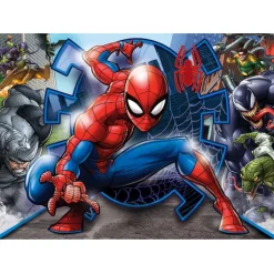 Clementoni Cartes|Autres Personnages|Marvel Spider-Man - 1x20 + 1x60 + 1x100 + 1x180 pièces