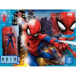 Clementoni Cartes|Marvel Spider-Man - 2x60 pièces
