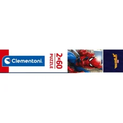 Clementoni Cartes|Marvel Spider-Man - 2x60 pièces