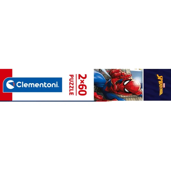 Clementoni Cartes|Marvel Spider-Man - 2x60 pièces