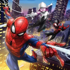 Clementoni Cartes|Marvel Spiderman - 3x48 pièces