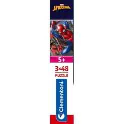 Clementoni Cartes|Marvel Spiderman - 3x48 pièces