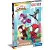 Clementoni Football|Vintage|Marvel Spidey & His Amazing Friends - 60 pièces