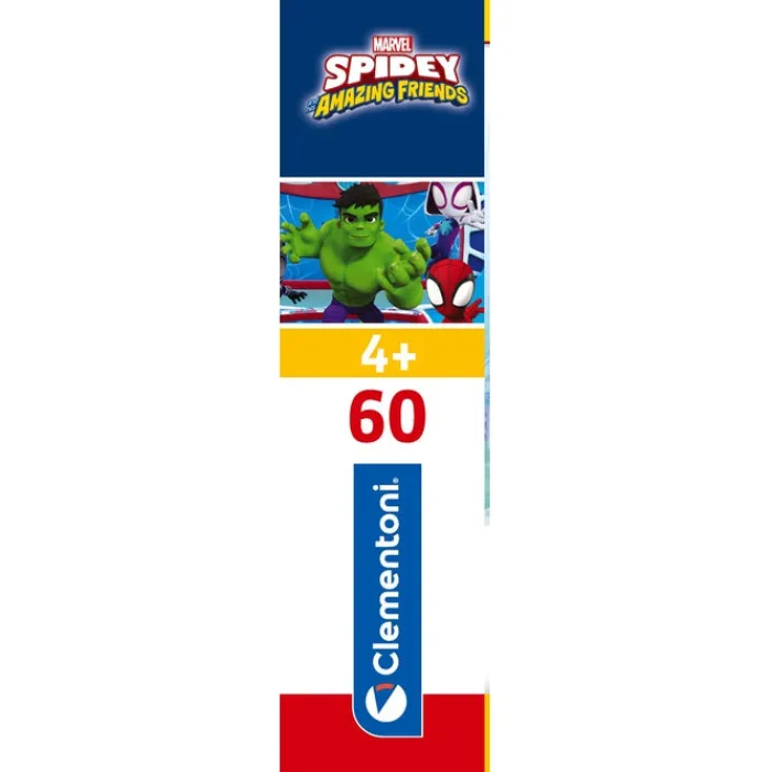 Clementoni Cartes|Marvel Spidey And His Amazing Friends - 60 pièces