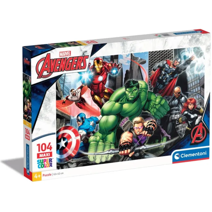 Clementoni Cartes|Marvel The Avengers - 104 pièces