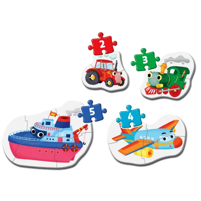 Clementoni Cartes|Illustrations|Means of transport