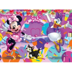 Clementoni Cartes|Personnages Disney|Minnie - 104 pièces