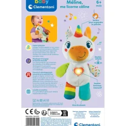 Clementoni Peluches|Méline, ma licorne câline