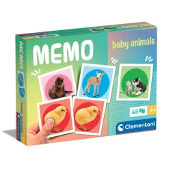 Clementoni Mémo|Mémo - Bébés animaux