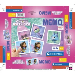 Clementoni Mémo|Mémo - Gabby's Dollhouse