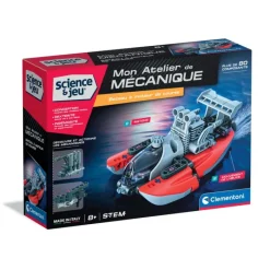 Clementoni Construction|Mon atelier de mécanique - Drag Boat