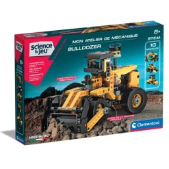 Clementoni Construction|Mon atelier de mécanique - Bulldozer