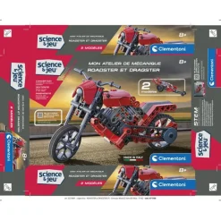 Clementoni Construction|Mon atelier de mécanique - Roadster & Dragster