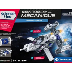 Clementoni Construction|Mon atelier de mécanique - Navette spatiale