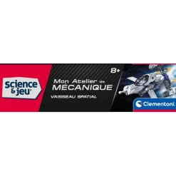 Clementoni Construction|Mon atelier de mécanique - Navette spatiale