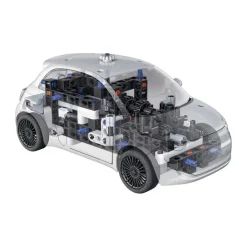 Clementoni Construction|Mon atelier de mécanique - Fiat 500 électrique