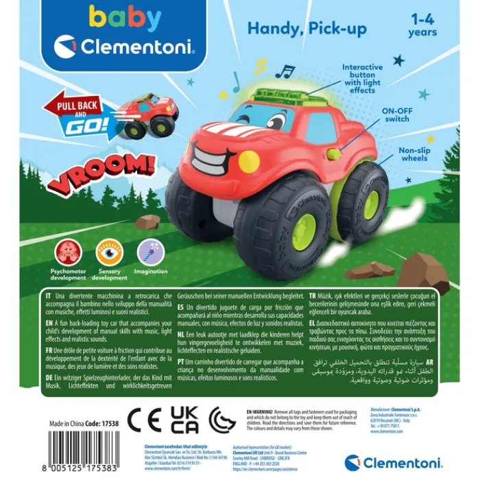 Clementoni Véhicules|Mon pick-up interactif