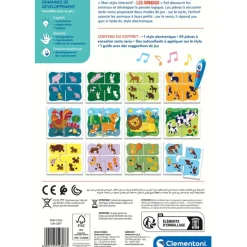 Clementoni Les Animaux|Mon stylo interactif - Les animaux