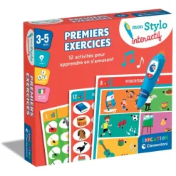Clementoni L'Alphabet Et Les Mots|Mon stylo interactif - Premiers exercices