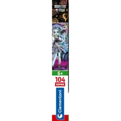 Clementoni Cartes|Autres Personnages|Monster High - 104 pièces