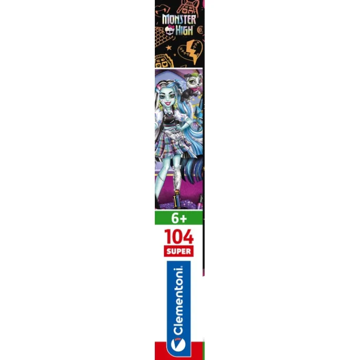 Clementoni Cartes|Autres Personnages|Monster High - 104 pièces