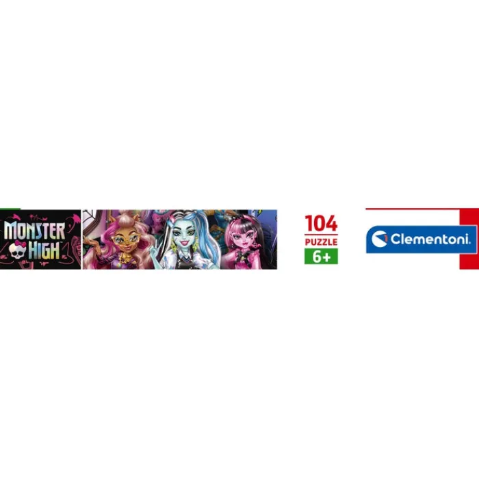 Clementoni Cartes|Autres Personnages|Monster High - 104 pièces