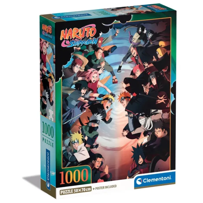 Clementoni Football|Vintage|Naruto - 1000 pièces