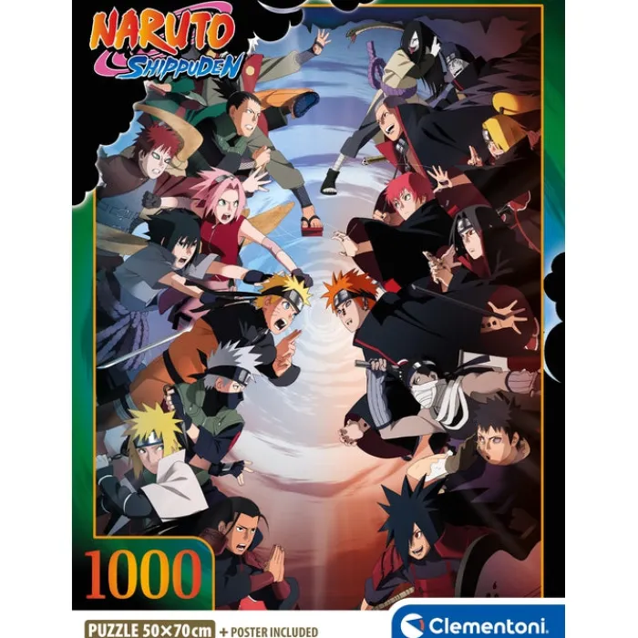 Clementoni Football|Vintage|Naruto - 1000 pièces