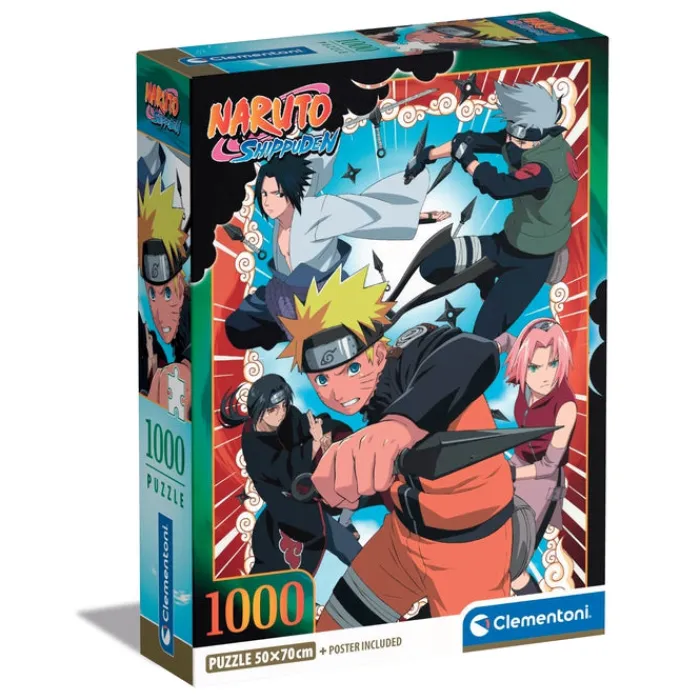 Clementoni Football|Vintage|Naruto - 1000 pièces