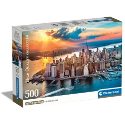 Clementoni Football|Vintage|New York - 500 pièces