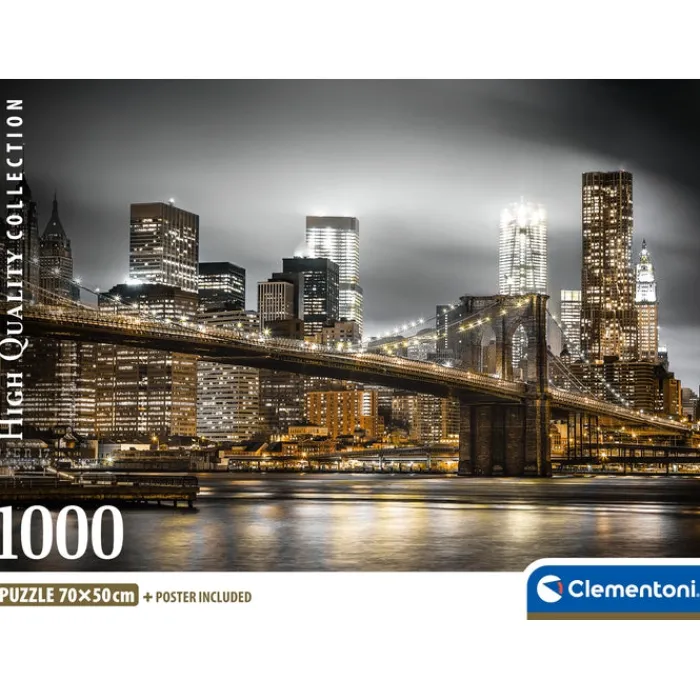 Clementoni Football|Vintage|New York Skyline - 1000 pièces