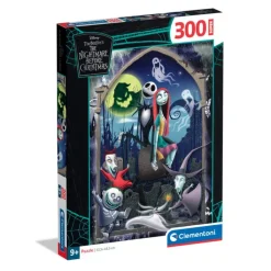 Clementoni Cartes|Personnages Disney|Nightmare Before Christmas - 300 pièces