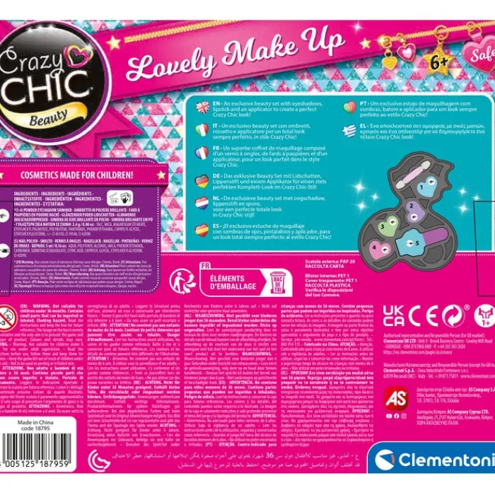 Clementoni Beauté Et Maquillage|Palette de maquillage - Renard