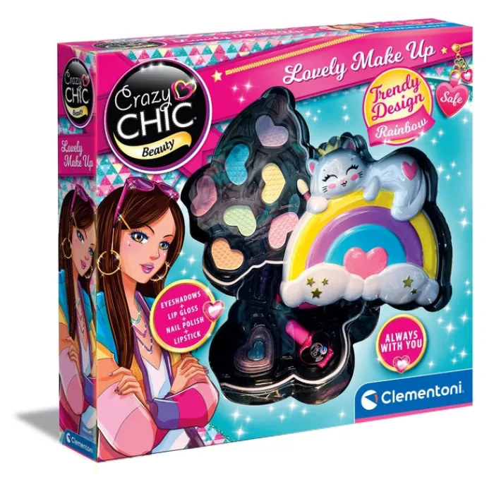 Clementoni Beauté Et Maquillage|Palette de maquillage Arc-en-ciel