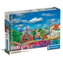 Clementoni Villes|Football|Park Güell, Barcelona - 1000 pièces
