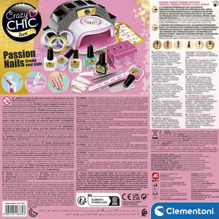 Clementoni Beauté Et Maquillage|Passion Nails