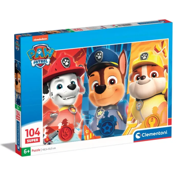 Clementoni Cartes|Paw Patrol - 104 pièces