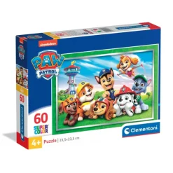 Clementoni Cartes|Paw Patrol - 60 pièces