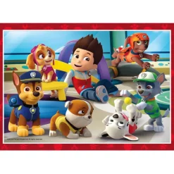 Clementoni Cartes|Paw Patrol - 1x12 + 1x16 + 1x20 + 1x24 pièces