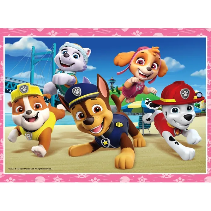 Clementoni Cartes|Paw Patrol - 1x12 + 1x16 + 1x20 + 1x24 pièces