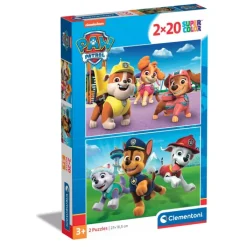 Clementoni Cartes|Paw Patrol - 2x20 pièces