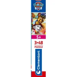 Clementoni Football|Personnages Disney|Paw Patrol - 3x48 pièces