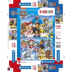Clementoni Cartes|Paw Patrol - 2x20 pièces