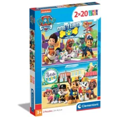 Clementoni Cartes|Paw Patrol - 2x20 pièces