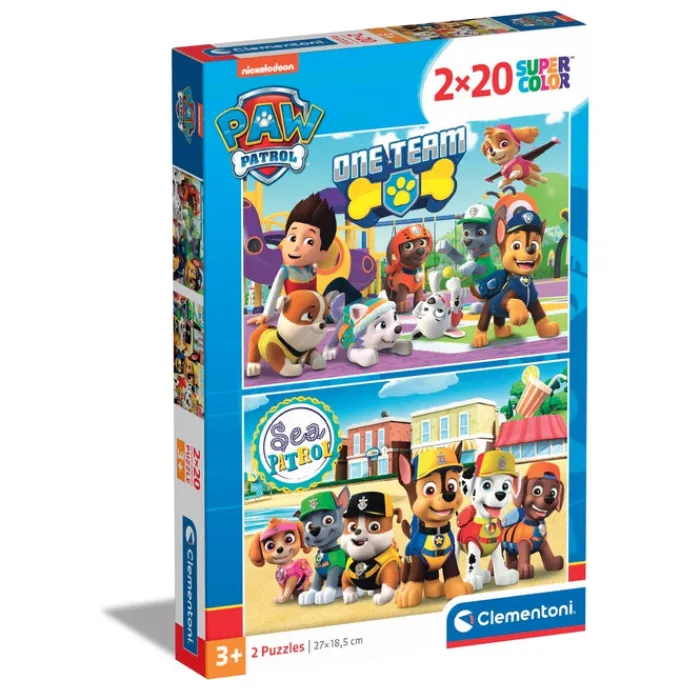 Clementoni Cartes|Paw Patrol - 2x20 pièces