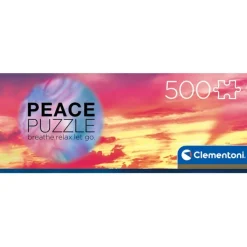 Clementoni Football|Vintage|Peace Puzzle - Living The Present - 500 pièces