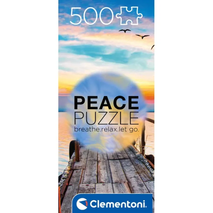 Clementoni Football|Vintage|Peace Puzzle - Peaceful Wind - 500 pièces