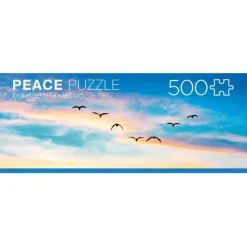 Clementoni Football|Vintage|Peace Puzzle - Peaceful Wind - 500 pièces