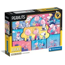 Clementoni Football|Autres Personnages|Peanuts - 1000 pièces